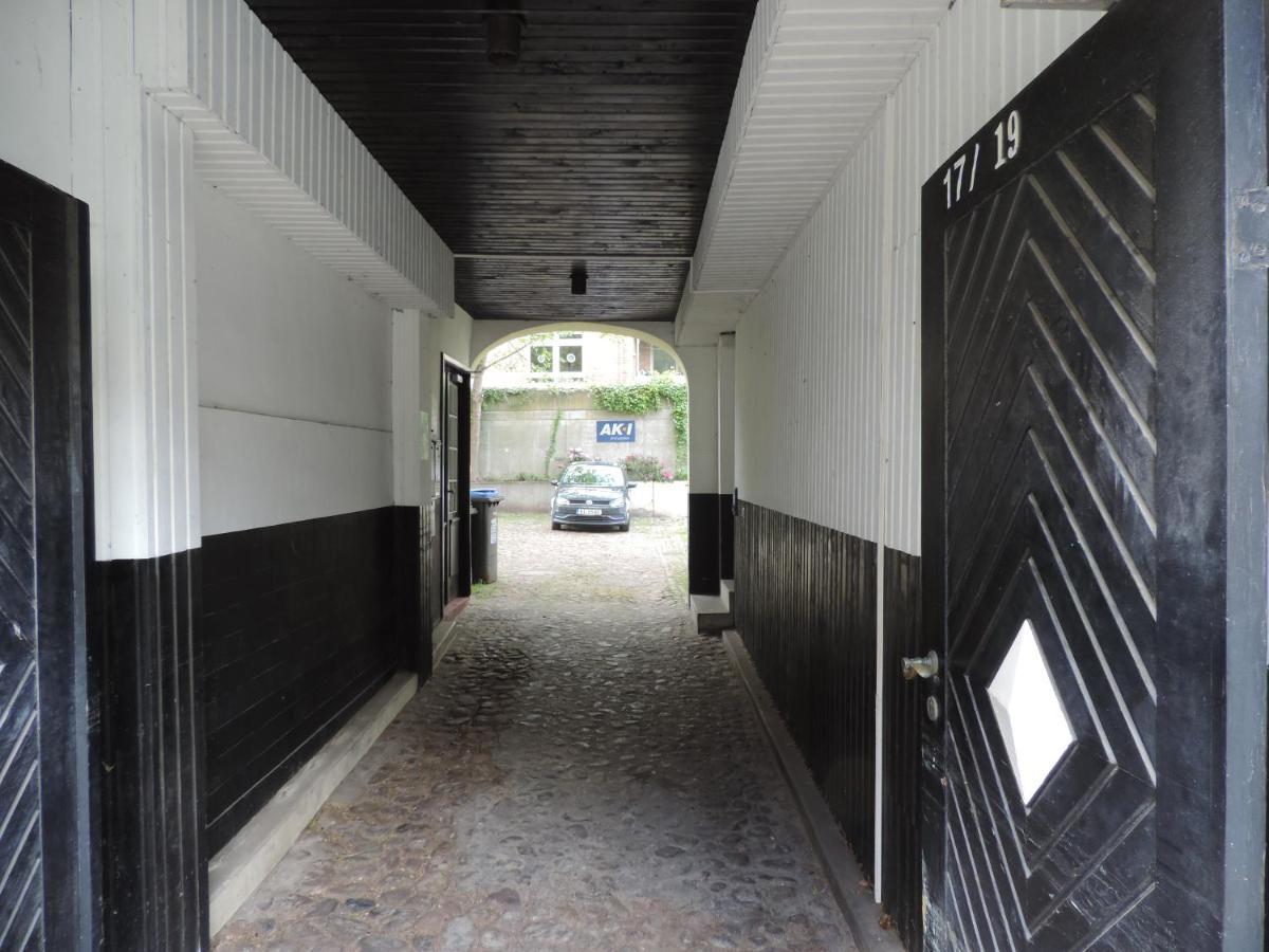 Kapitainskoje Direkt Am Hafen Flensburgs Appartement Buitenkant foto