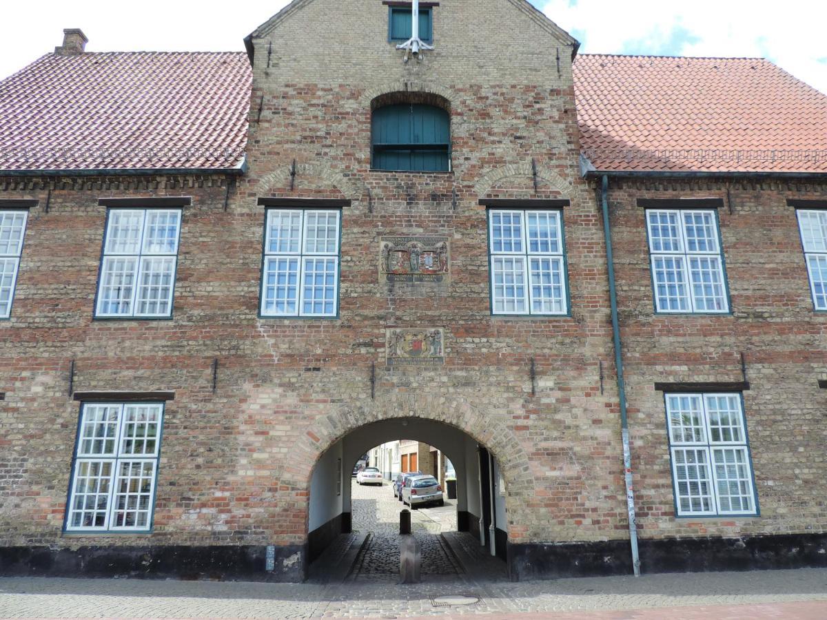 Kapitainskoje Direkt Am Hafen Flensburgs Appartement Buitenkant foto