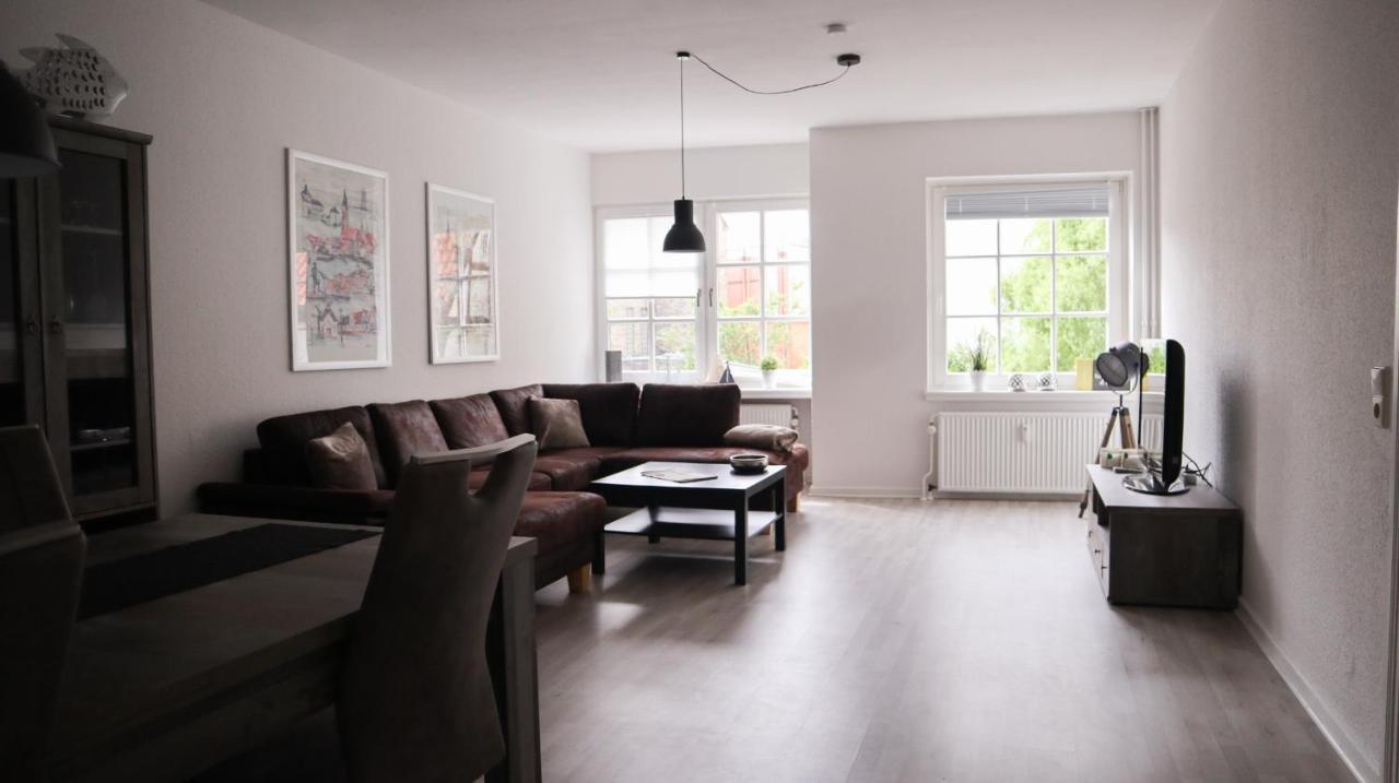 Kapitainskoje Direkt Am Hafen Flensburgs Appartement Buitenkant foto