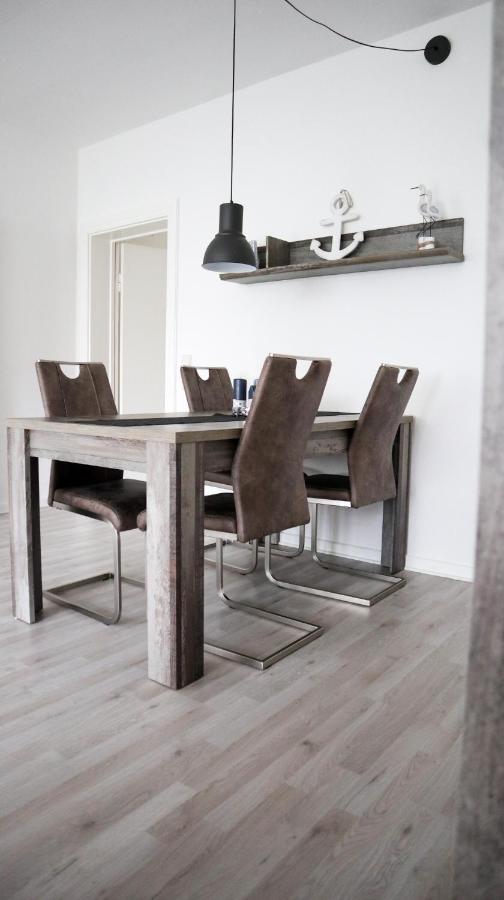 Kapitainskoje Direkt Am Hafen Flensburgs Appartement Buitenkant foto