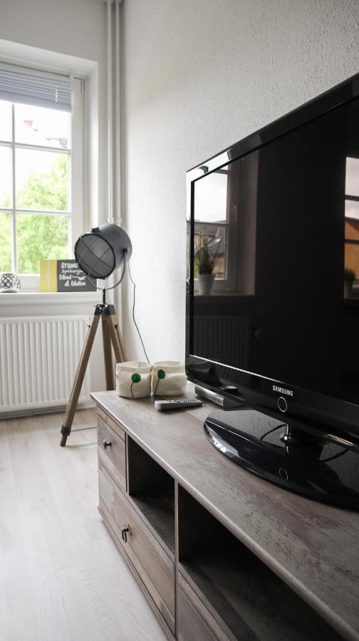 Kapitainskoje Direkt Am Hafen Flensburgs Appartement Buitenkant foto